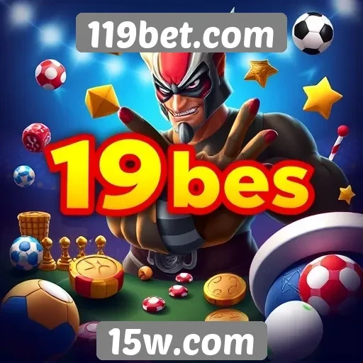 Diversidade de jogos disponíveis no 119bet.com